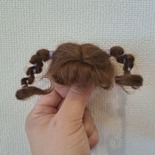 モヘアウィッグ☆オビツ☆ﾎﾟｯﾌﾟﾏｰﾄﾌﾞﾗｲｽ(人形)
