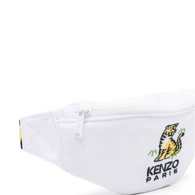 KENZO(ケンゾー)のKENZO ケンゾー ボディバッグ ウエストバッグ ホワイト タイガー メンズのバッグ(ウエストポーチ)の商品写真