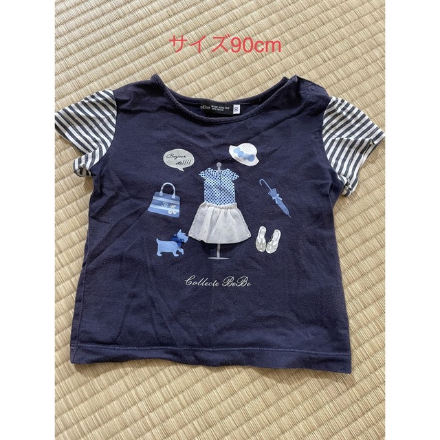 BeBe(ベベ)のBeBe サイズ90cm Tシャツ キッズ/ベビー/マタニティのキッズ服女の子用(90cm~)(Tシャツ/カットソー)の商品写真