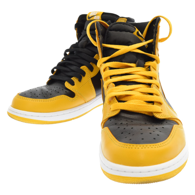 NIKE ナイキ AIR JORDAN1 RETRO HIGH OG POLLEN エアジョーダン1 ハイカットスニーカー パラン ブラック/イエロー 555088-701 2