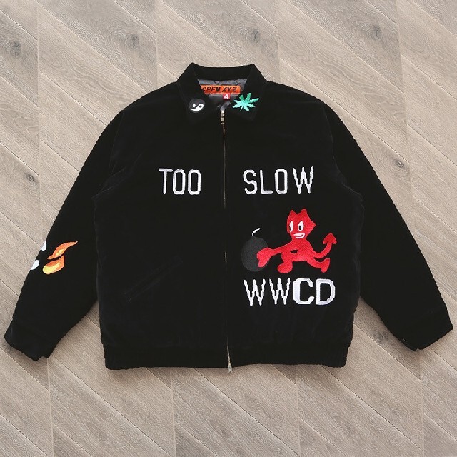 即発送!CPFM TOO SLOW SOUVENIR JACKET L お買い得商品 45984円引き