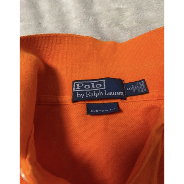 POLO RALPH LAUREN(ポロラルフローレン)のラルフローレン　ポロシャツ　オレンジ メンズのトップス(ポロシャツ)の商品写真