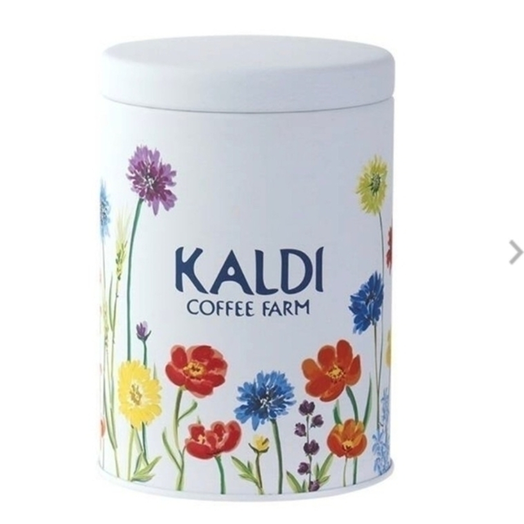 KALDI(カルディ)の【数量限定】キャニスター缶　　２缶 インテリア/住まい/日用品のキッチン/食器(容器)の商品写真