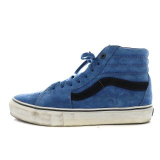 ヴァンズ(VANS)のVANS SK8-HI PRO スニーカー 24.5 青 VN-099NPB8(スニーカー)