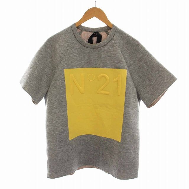 N°21 - N°21 Tシャツ カットソー スウェット ボンディング 半袖 M ...