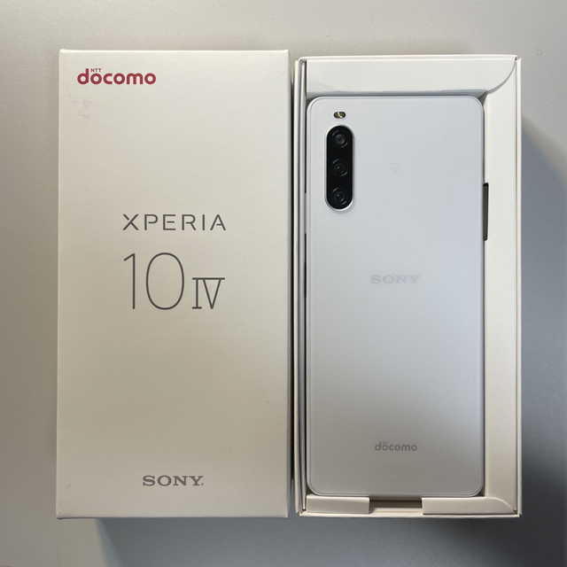 SONY XPERIA 10 Ⅳ docomo ホワイト SO-52C