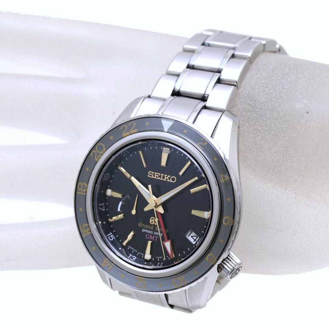 グランドセイコー Grand Seiko SBGE015 ブラック メンズ 腕時計