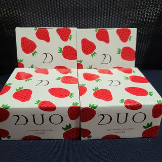 デュオ(DUO)の【4個セット】DUO　ザ クレンジングバーム いちご　90g(クレンジング/メイク落とし)