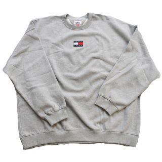 トミーヒルフィガー(TOMMY HILFIGER)のTOMMY JEANS BOX LOGO CREW NECK SWEAT (スウェット)