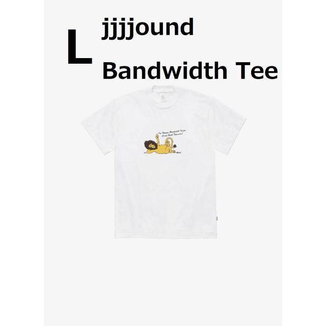 【L】jjjjound J90 Bandwidth T-Shirt約５５cm肩幅