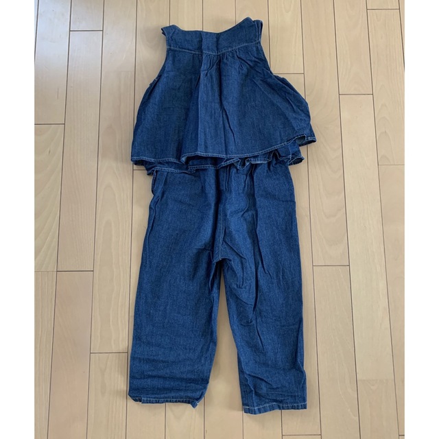 GU(ジーユー)のGU ジーユー キッズ オールインワン 110 キッズ/ベビー/マタニティのキッズ服女の子用(90cm~)(パンツ/スパッツ)の商品写真