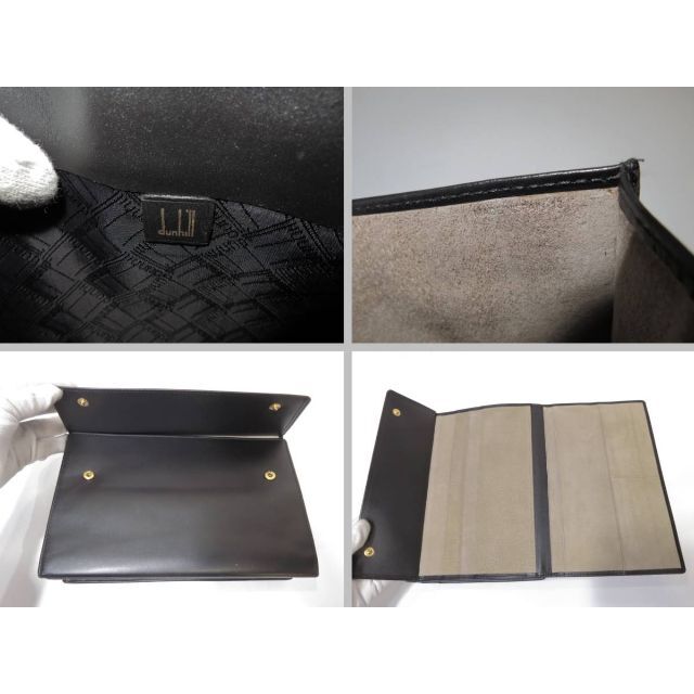 Dunhill - ダンヒル セカンドバッグ 黒 ブラック系 dunhillの通販 by