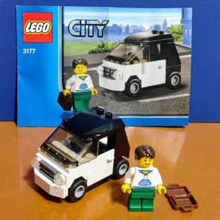 レゴ(Lego)のレゴ★シティ コンパクトカー 3177 美品 人気 激レア(模型/プラモデル)