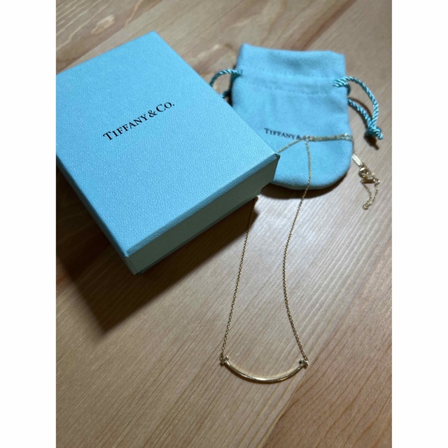 大特価 Tiffany & Co. - 正規品ティファニー Tスマイルネックレス