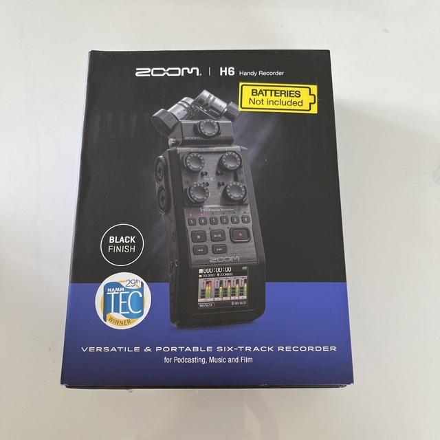 新品未使用 ZOOM リニアPCM/IC ハンディレコーダー H6 BLACK | www