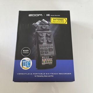 ズーム(Zoom)の新品未使用 ZOOM リニアPCM/IC ハンディレコーダー  H6 BLACK(その他)