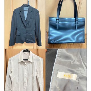 アオキ(AOKI)のリクルートスーツ上下＋シャツ＆カバンセット 就活セット(スーツ)