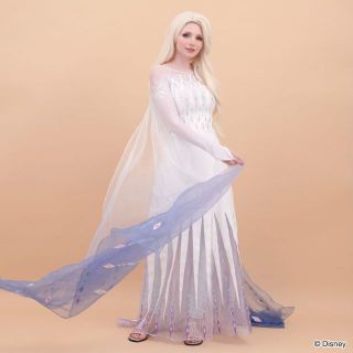 シークレットハニー アナ雪 アナ 雪山 ドレス 仮装 コスプレ