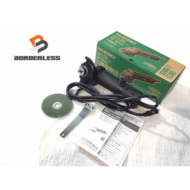 ☆未使用品☆HiKOKI ハイコーキ 100mm 電気ディスクグラインダー ☆未使用品☆HiKOKI ハイコーキ 100mm 電気ディスクグラインダー