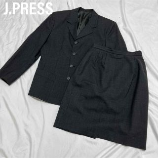 ジェイプレス(J.PRESS)のJ.PRESS Jプレス　スカートスーツ　フォーマル　日本製　ウール(スーツ)