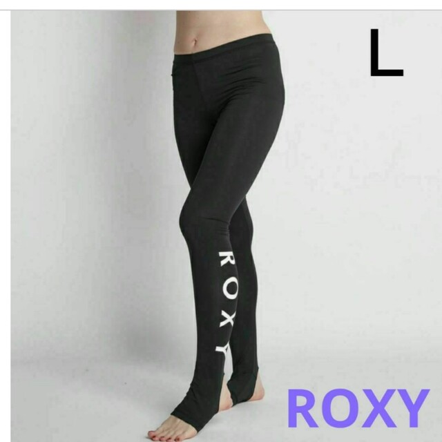 Roxy(ロキシー)のROXY ラッシュガードレギンス UV Ｌ レディースのレッグウェア(レギンス/スパッツ)の商品写真