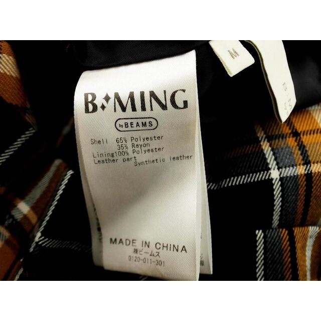 BEAMS(ビームス)のB:MING BEAMS ビームス チェック プリーツ スカート sizeM/黒 ◇■ レディース レディースのスカート(ロングスカート)の商品写真