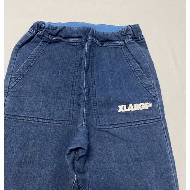 XLARGE(エクストララージ)のXLARGE KIDSロンTとジョガーパンツ　2枚セット　サイズ120 キッズ/ベビー/マタニティのキッズ服男の子用(90cm~)(Tシャツ/カットソー)の商品写真