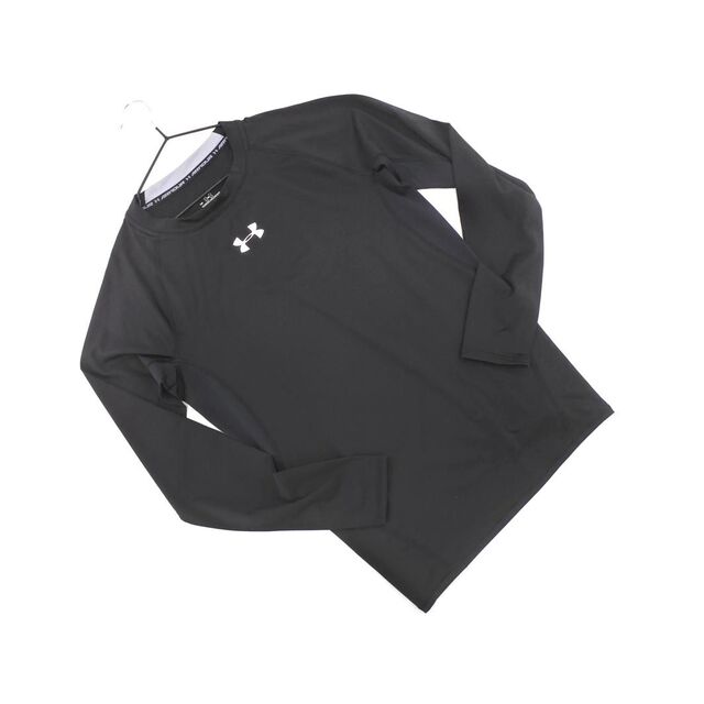 UNDER ARMOUR(アンダーアーマー)のUNDER ARMOUR アンダーアーマー アンダー トレーニングウェア カットソー sizeL/黒 ◇■ メンズ メンズのトップス(Tシャツ/カットソー(七分/長袖))の商品写真