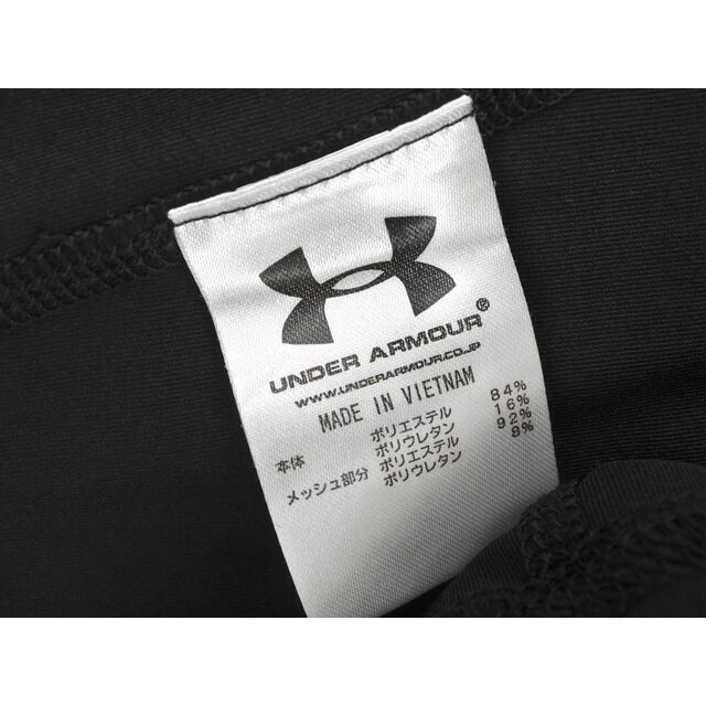 UNDER ARMOUR(アンダーアーマー)のUNDER ARMOUR アンダーアーマー アンダー トレーニングウェア カットソー sizeL/黒 ◇■ メンズ メンズのトップス(Tシャツ/カットソー(七分/長袖))の商品写真