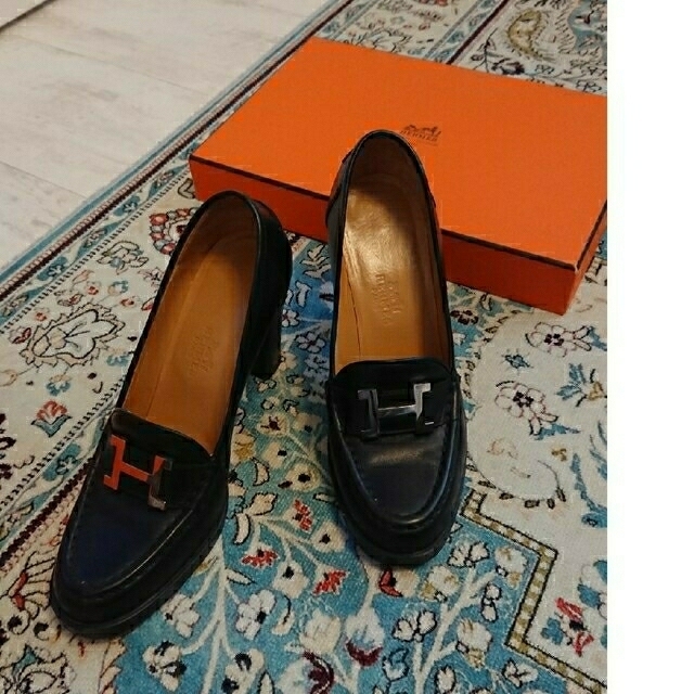 靴/シューズ美 品！Hermes  エルメス  パンプス