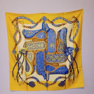 エルメス(HERMES)のエルメス　スカーフ　カレ90 FESTIVAL　箱付き(バンダナ/スカーフ)