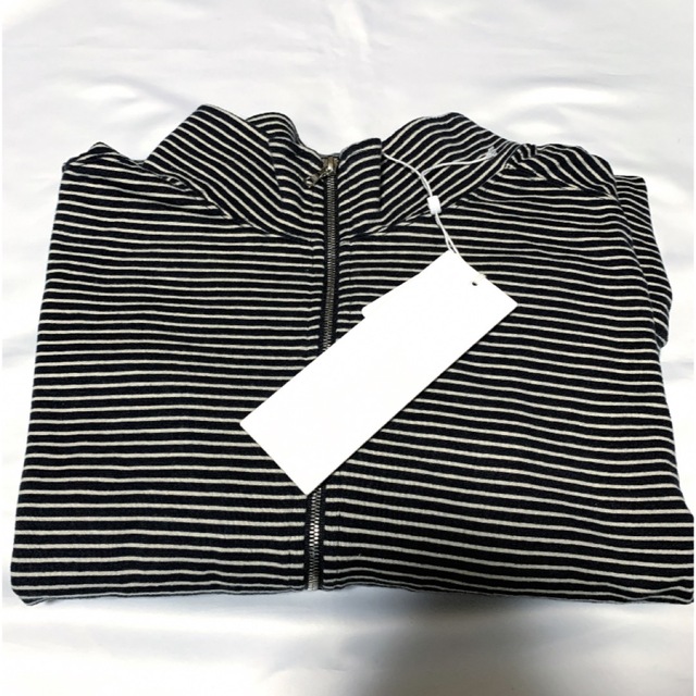 blurhms Cotton Napping Border Harf-zip | www.fleettracktz.com