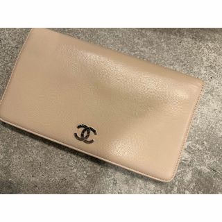 シャネル(CHANEL)のCHANEL財布ピンクベージュ(財布)