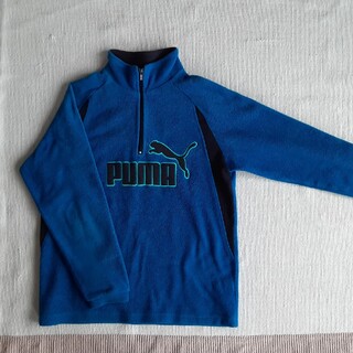 プーマ(PUMA)の【売約済】PUMA フリース ブルー 150cm(Tシャツ/カットソー)