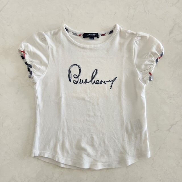 BURBERRY(バーバリー)のBURBERRY　バーバリー　キッズ　Tシャツ キッズ/ベビー/マタニティのキッズ服女の子用(90cm~)(Tシャツ/カットソー)の商品写真