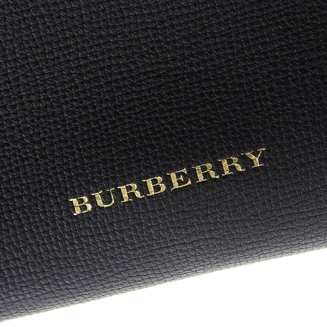 BURBERRY - バーバリー トートバッグ レザー ブラックの通販 by BURBERRY - バーバリー トートバッグ レザー ブラックの通販 by
