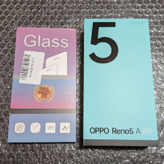 オッポ(OPPO)の【ほぼ新品】OPPO Reno5 A eSIM A103OP ＋ おまけ(スマートフォン本体)