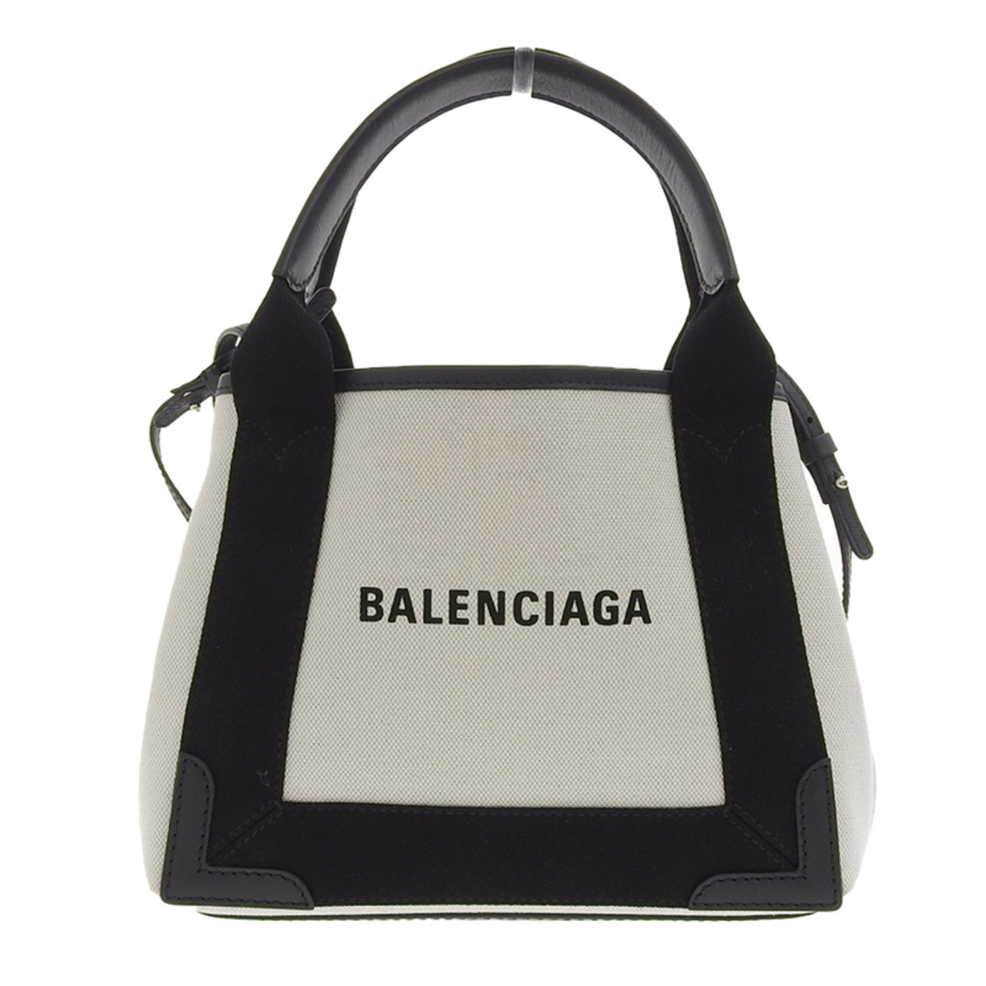 BALENCIAGA BAG(バレンシアガバッグ)のバレンシアガ  ネイビーカバXS ショルダー  キャンバス/レザー 390346 レディースのバッグ(ハンドバッグ)の商品写真