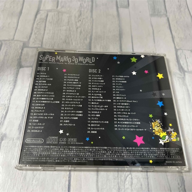 【非売品】スーパーマリオ 3D ワールド オリジナルサウンドトラック CDCD