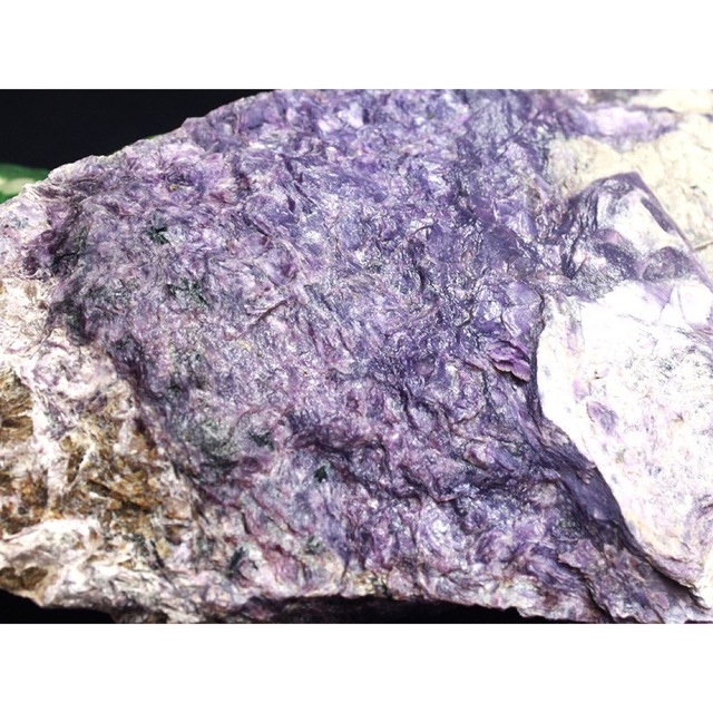 天然原石 チャロアイト チャロ石/約665g/1個 ロシア/ムルン山脈産