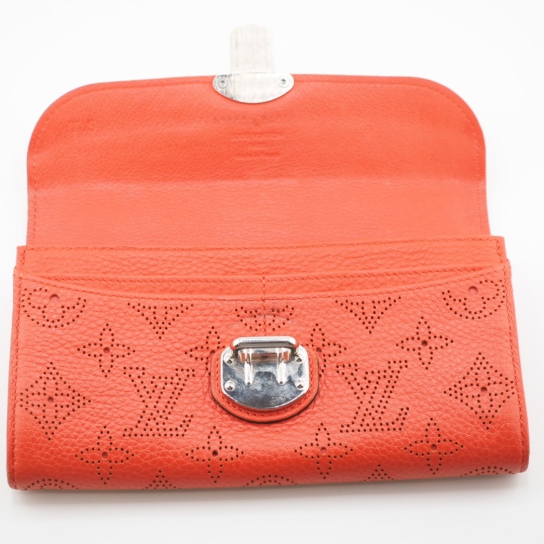 ルイヴィトン LOUIS VUITTON 長財布 マヒナ ポルトフォイユ イリス
