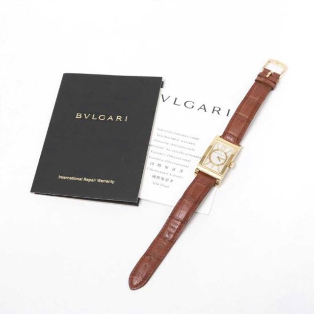 ブルガリ BVLGARI レッタンゴロ RT39G レディース 腕時計 シルバー 文字盤 クォーツ ウォッチ Rettangoro VLP 90185491