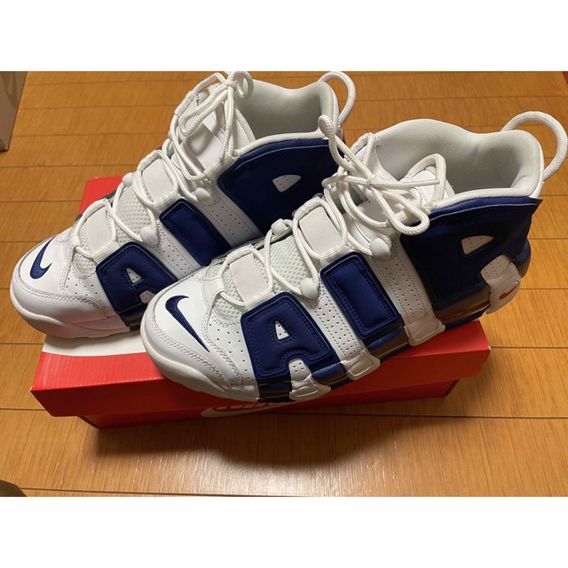 28.5cm NIKE AIR MORE UPTEMPO 96 KNICKS