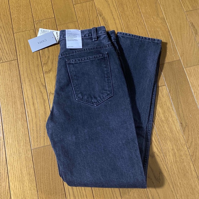 シオタ　ブラック スビンコットン 13.5oz スリムデニム 5