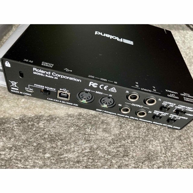 Roland Rubix24 オーディオインターフェイス 2in 4out Roland Rubix24 オーディオインターフェイス 2in 4out