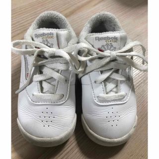 リーボック(Reebok)のリーボック　418 12センチ　ホワイト　 男の子　女の子　スニーカー　紐履(スニーカー)