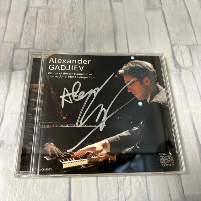 【サイン入り！】Alexander/GADJIEV  アレクサンデル・ガジェヴCD