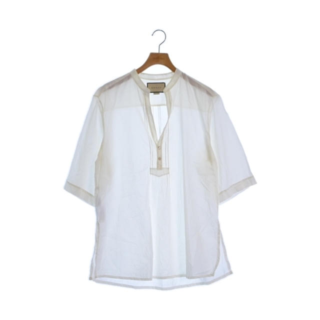 GUCCI グッチ カジュアルシャツ 46(M位) ベージュ系 【古着】【中古