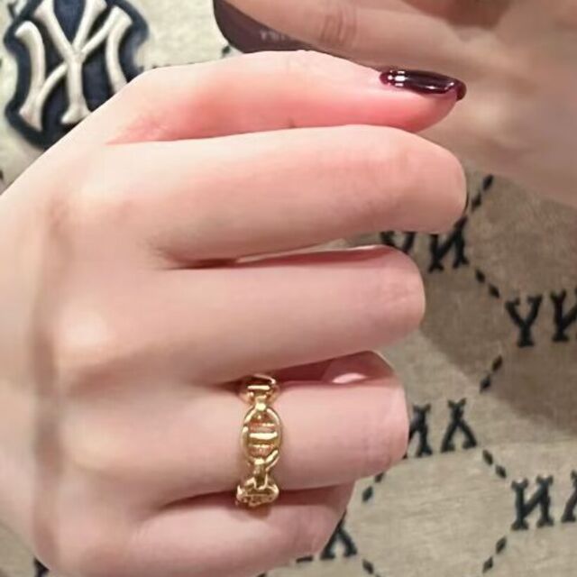 オンラインストアファッション - DIOR CD NAVY リング - 買い まし た