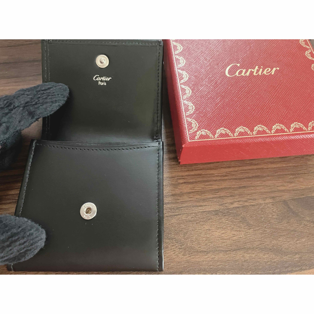 Cartier(カルティエ)のカルティエ コインケース 黒 メンズのファッション小物(コインケース/小銭入れ)の商品写真